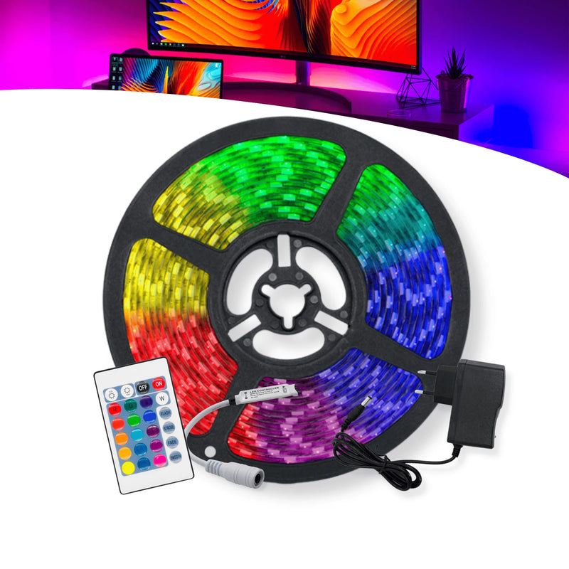 Fita LED RGB 5M 5050 IP65